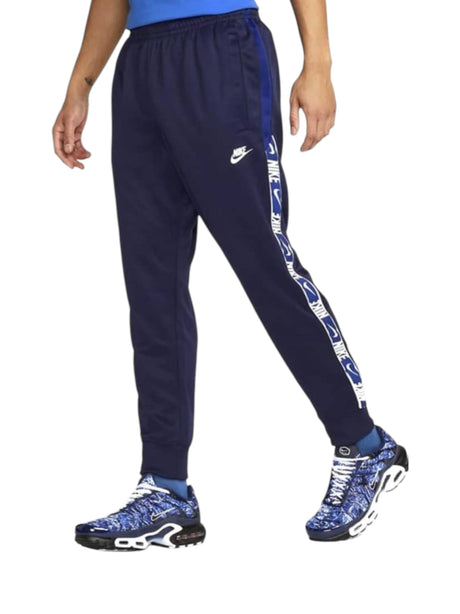 Image for Men's Brand Logo Printed Pant,Navy