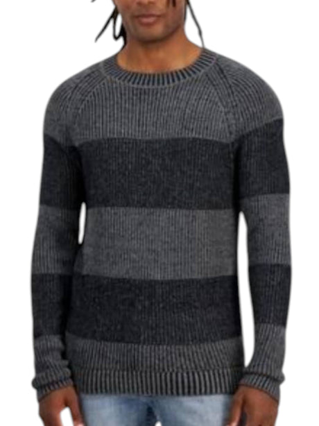 Image for Men's Knitted Sweaters,Grey/Black