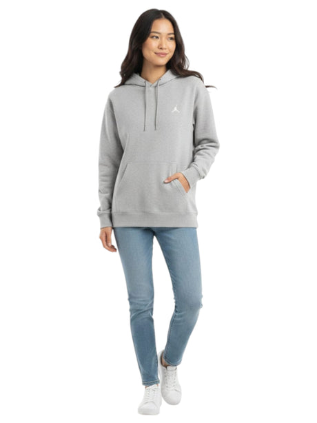 Image for Women's Plain Solid Hoodie,Light Grey