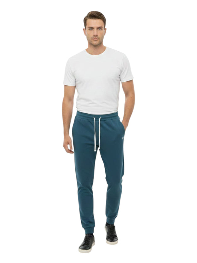 Image for Men's Plain Solid Pant,Dark Turquoise
