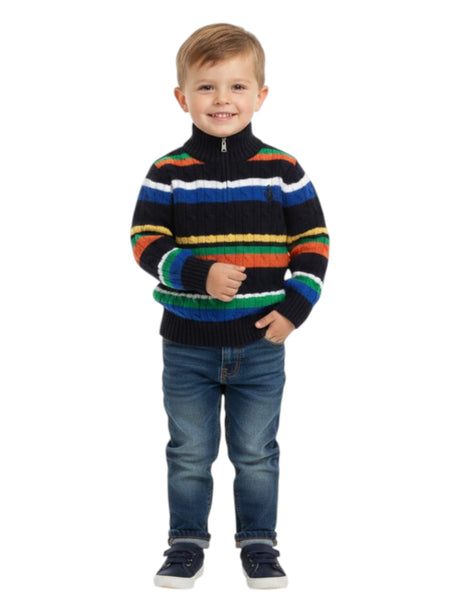 Image for Kids Boy's Colorblocked Sweaters,Multi