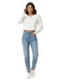 Image for Women's Ribbed Top,White
