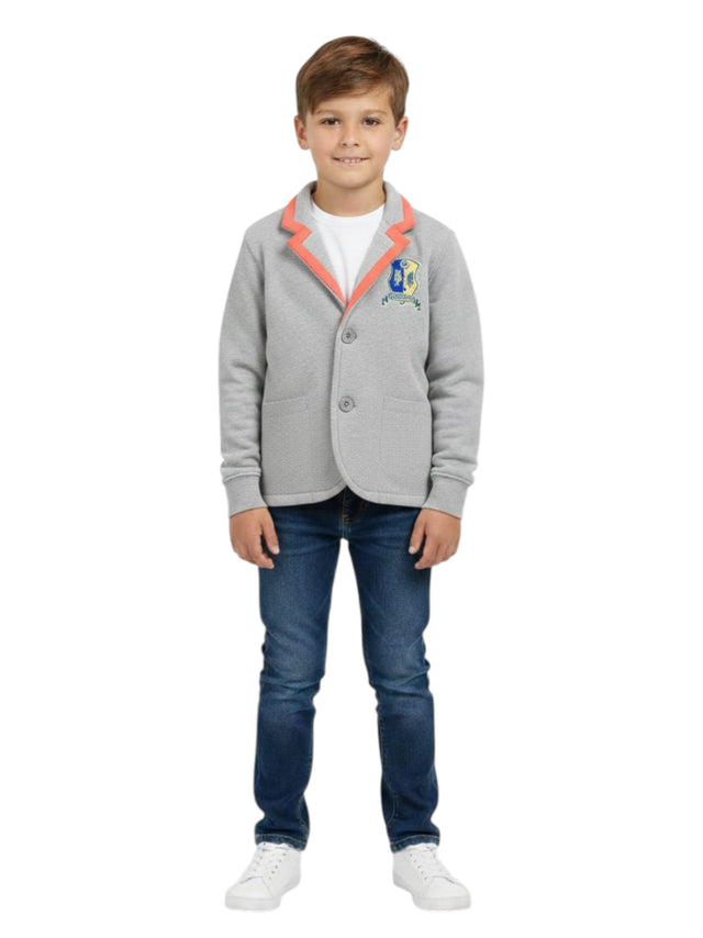 Image for Kids Boy's Plain Jacket,Grey