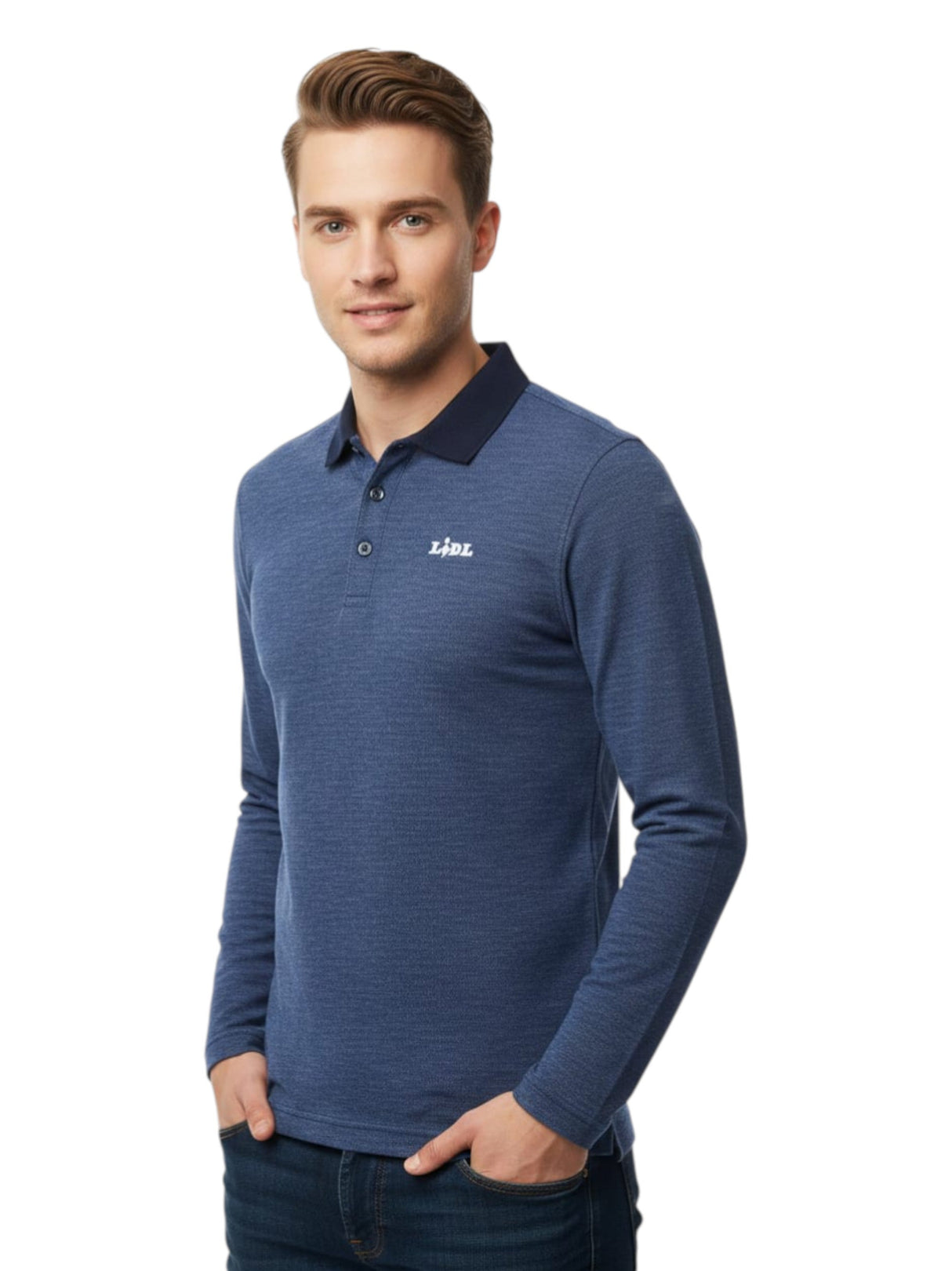 Image for Men's Plain Solid Top,Navy