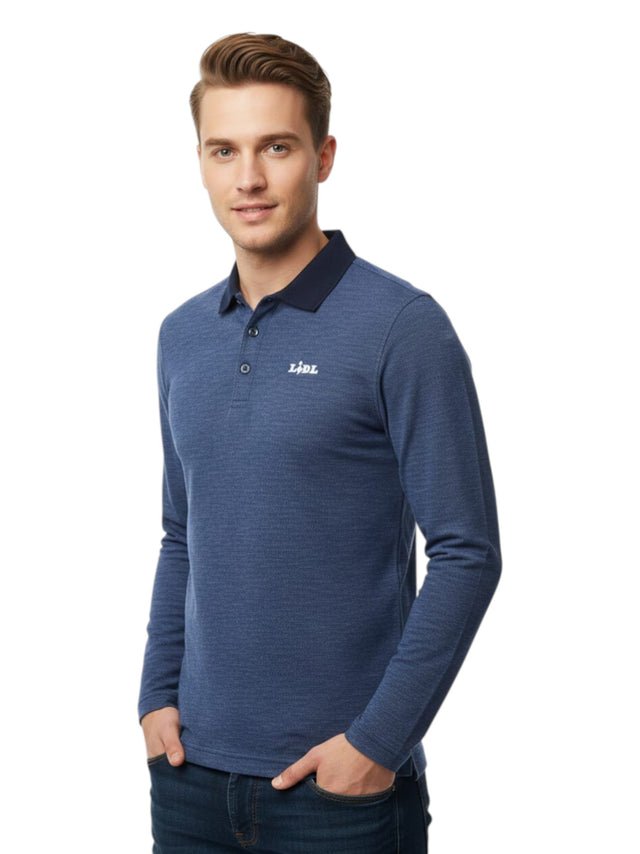 Image for Men's Plain Solid Top,Navy