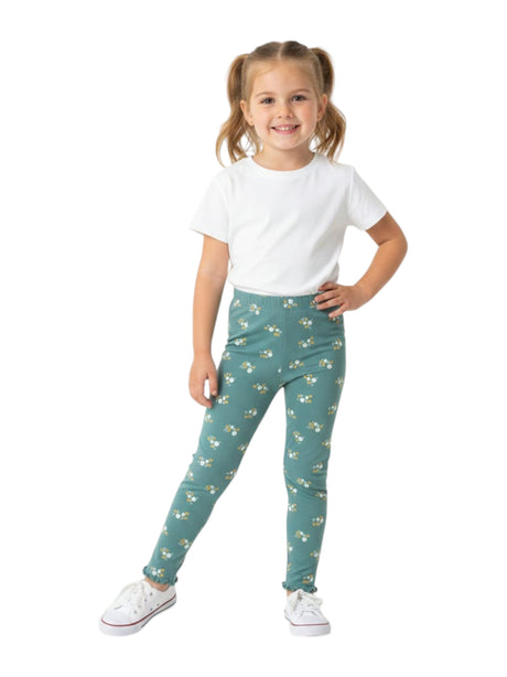 Image for Kids Girl's Printed Pant,Green