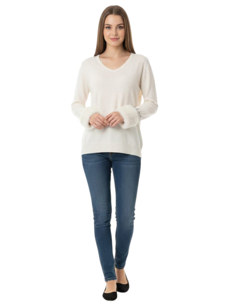 Image for Women's Plain Top,Light Beige