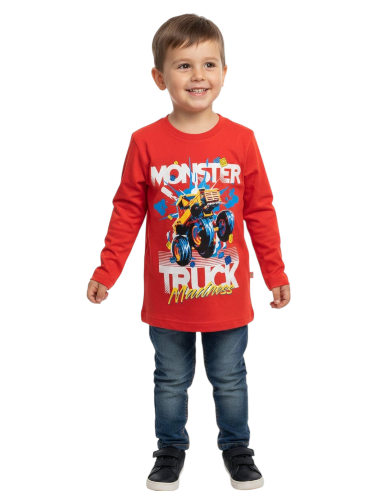 Image for Kids Boy's Printed Top,Red