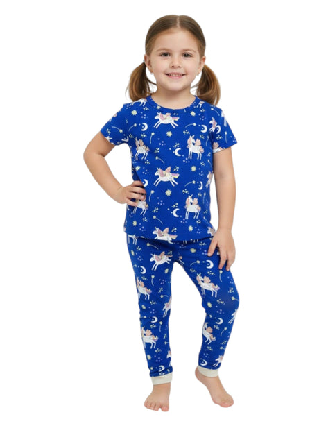 Image for Kids Girl's Printed Sleepwear Pant,Navy