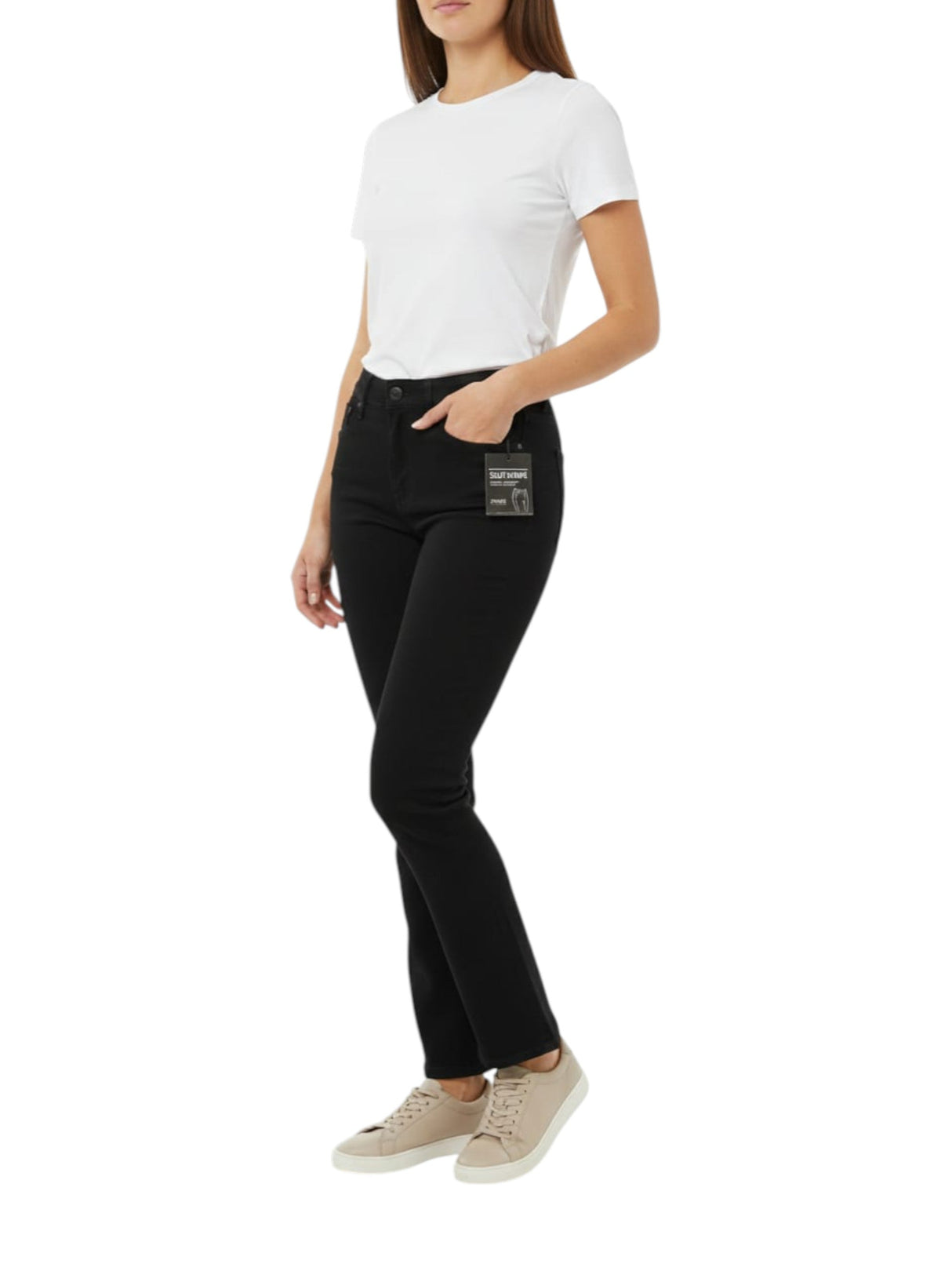 Image for Womens Palin Solid Jeans,Black