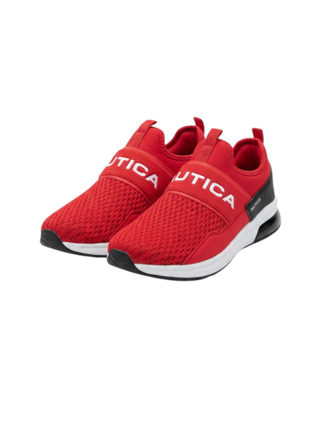 Image for Men's Brand Logo Printed Shoes,Red