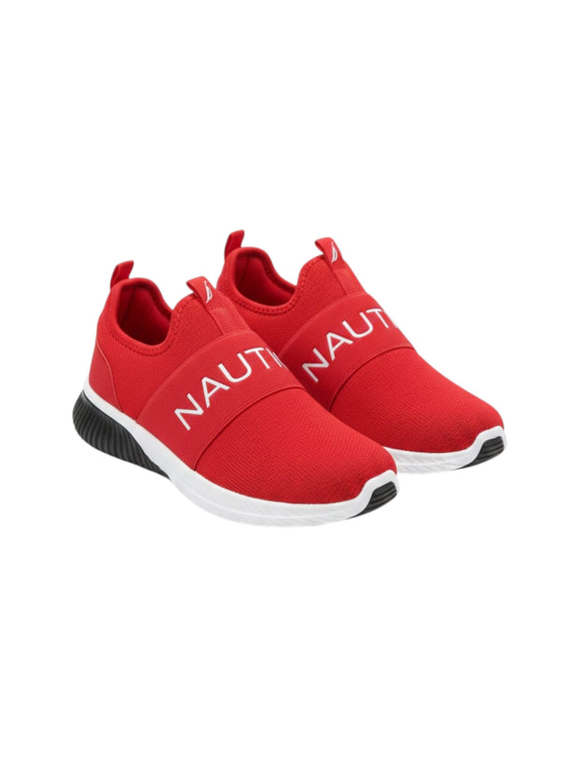Image for Men's Brand Logo Printed Shoes,Red
