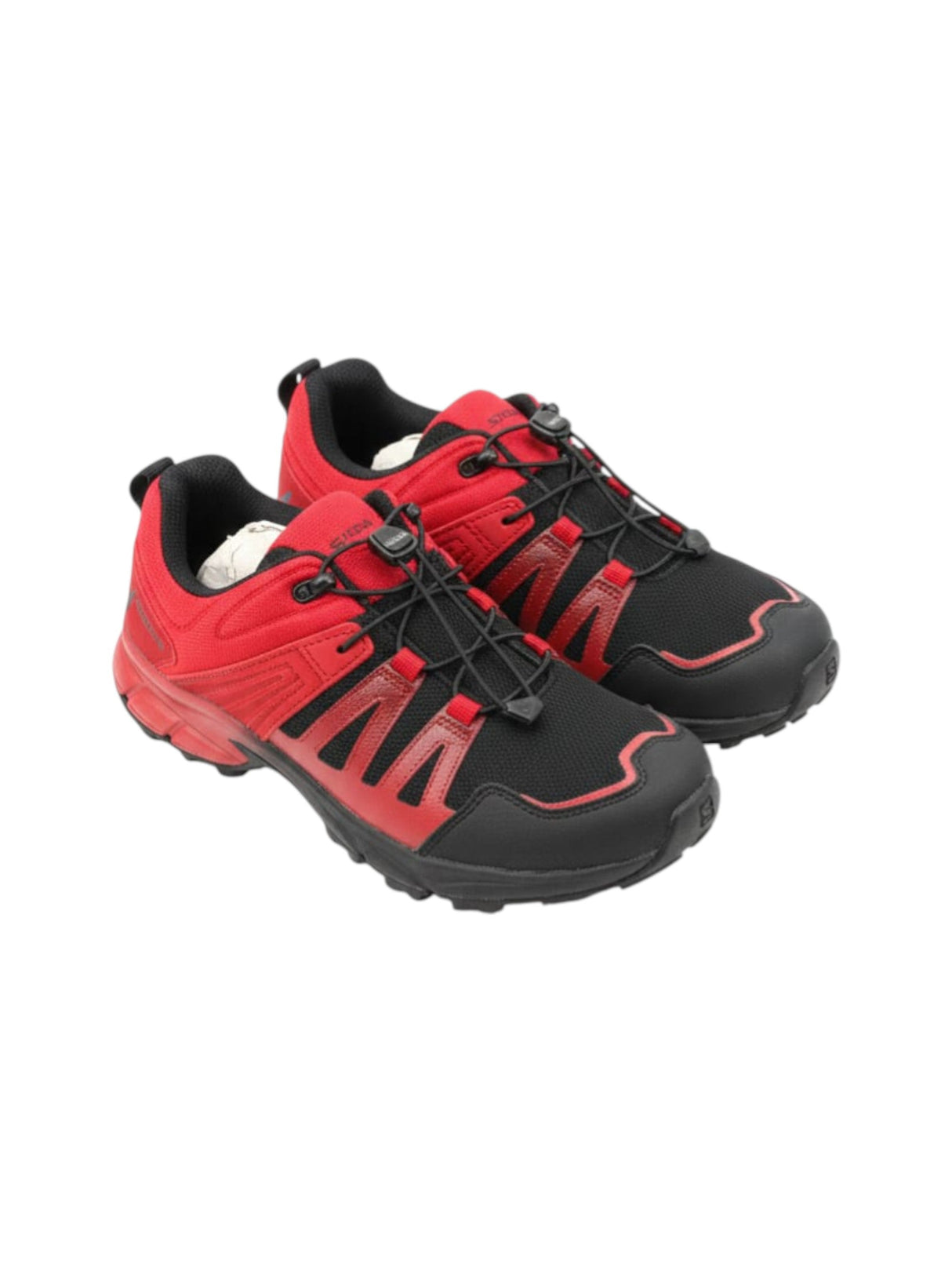 Image for Men's Colorblocked Shoes,Black/Red