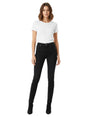 Image for Women's Plain Solid Jeans,Black