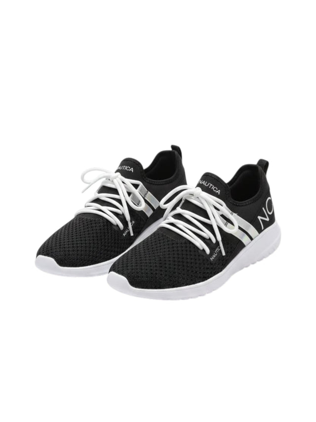 Image for Women's Brand Logo Printed Shoes,Black