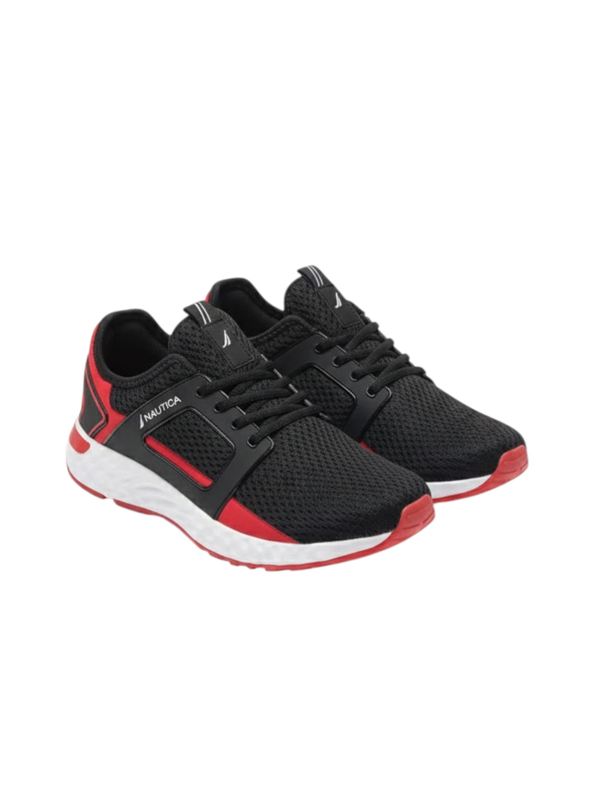 Image for Men's Colorblocked Shoes,Black/Red