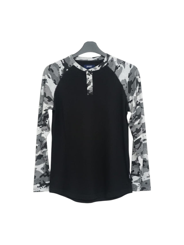 Image for Kids Boy's Printed Top,Black