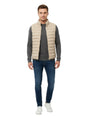 Image for Men's Quilted Vest,Beige