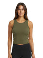 Image for Women's Ribbed Sport Top,Olive