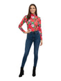 Image for Women's Floral Printed Top,Multi