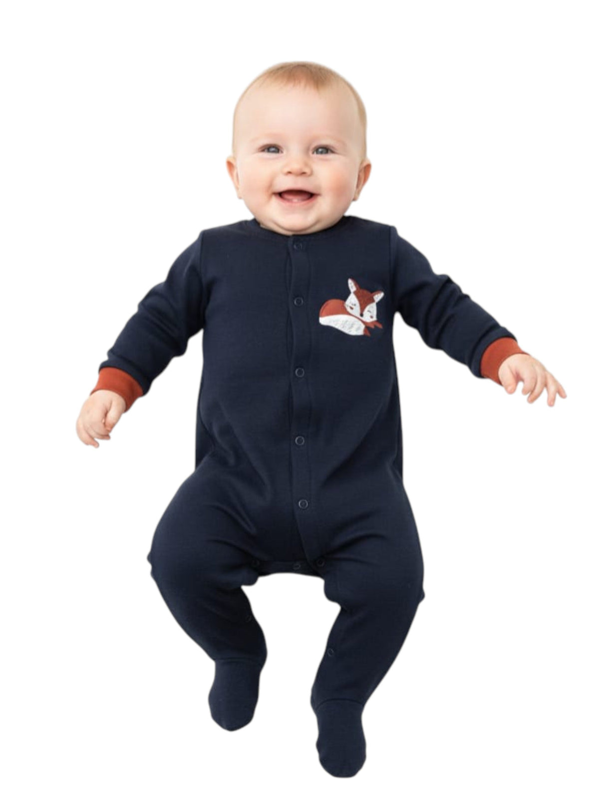 Image for Kids Boy's Plain Solid Jumpsuit,Navy