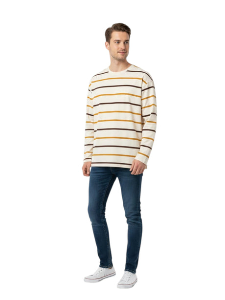 Image for Men's Striped Sweaters,Multi