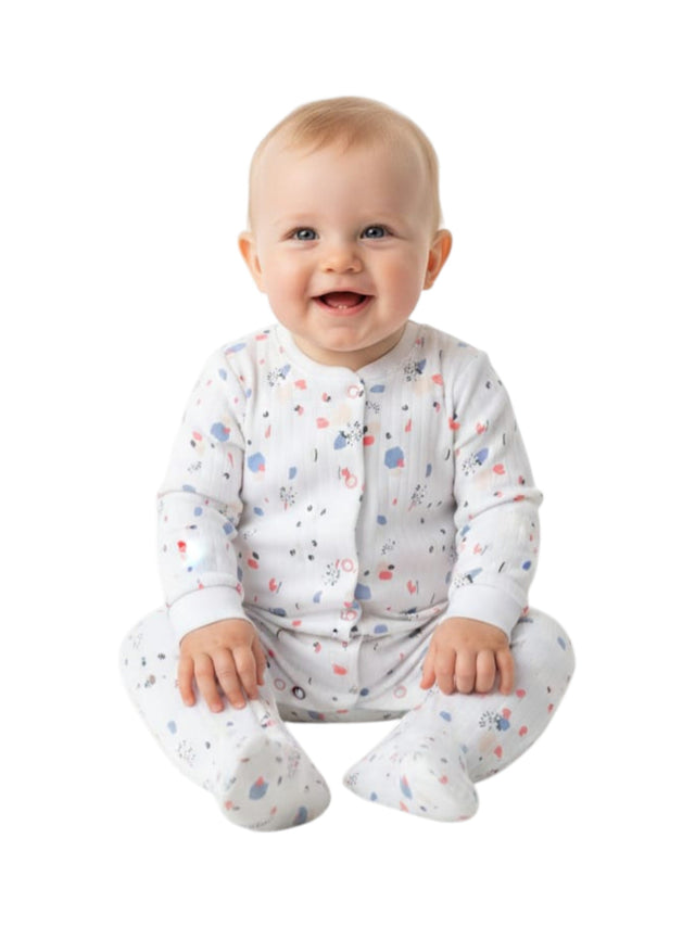 Image for Kids Boy's Printed Jumpsuit,White 