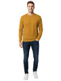 Image for Men's Knitted Sweaters,Mustard