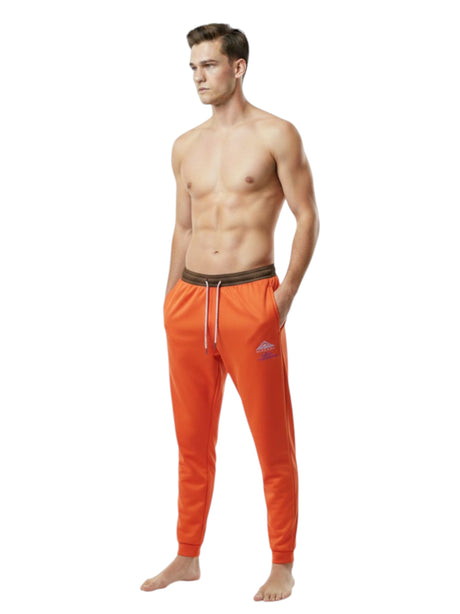 Image for Men's Plain Solid Pant,Orange