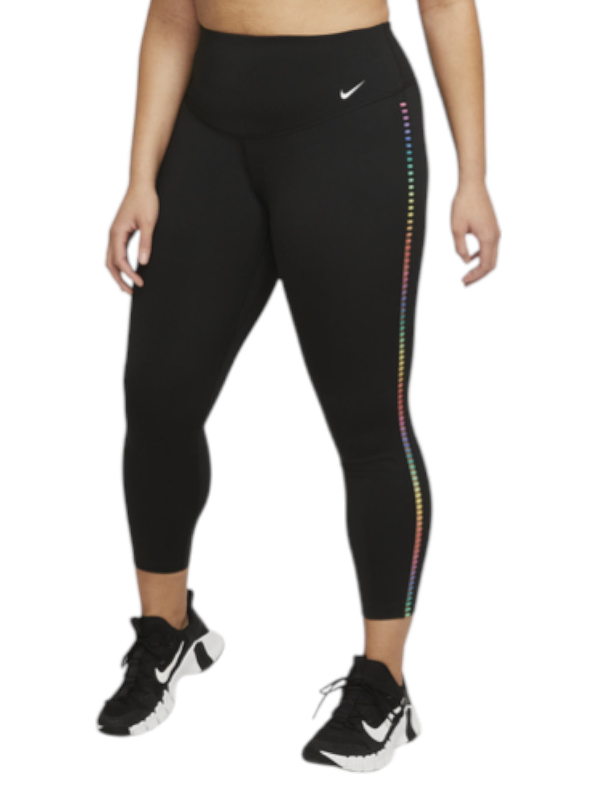 Image for Women's Colorblocked On The Side Of the Legs Legging,Black