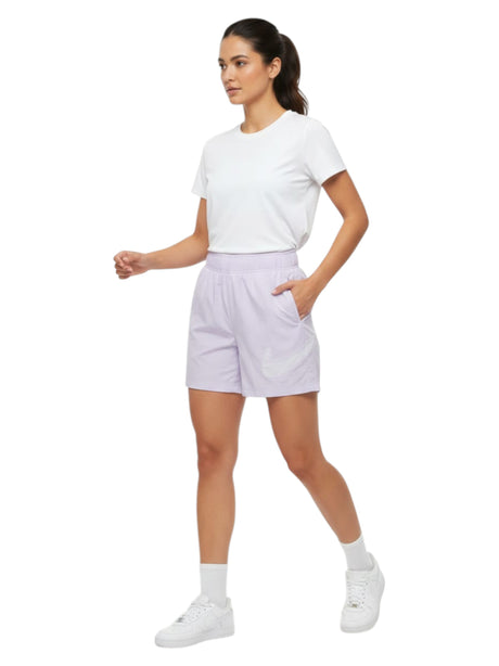 Image for Women's Plain Solid Sport Short,Light Purple