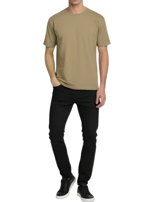 Image for Men's Plain Top,Dusty Olive