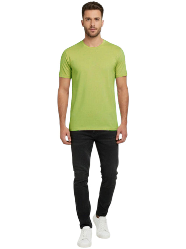 Image for Men's Plain Top,Light Olive