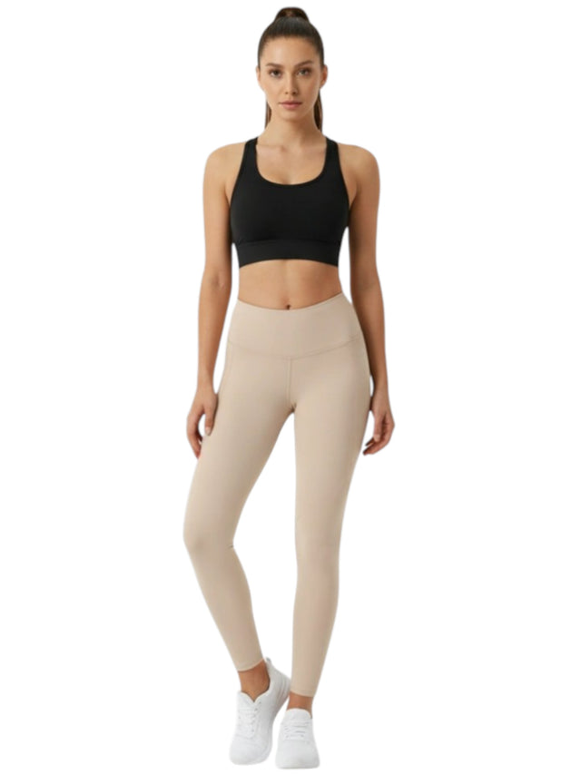 Image for Women's Plain Legging,Stone