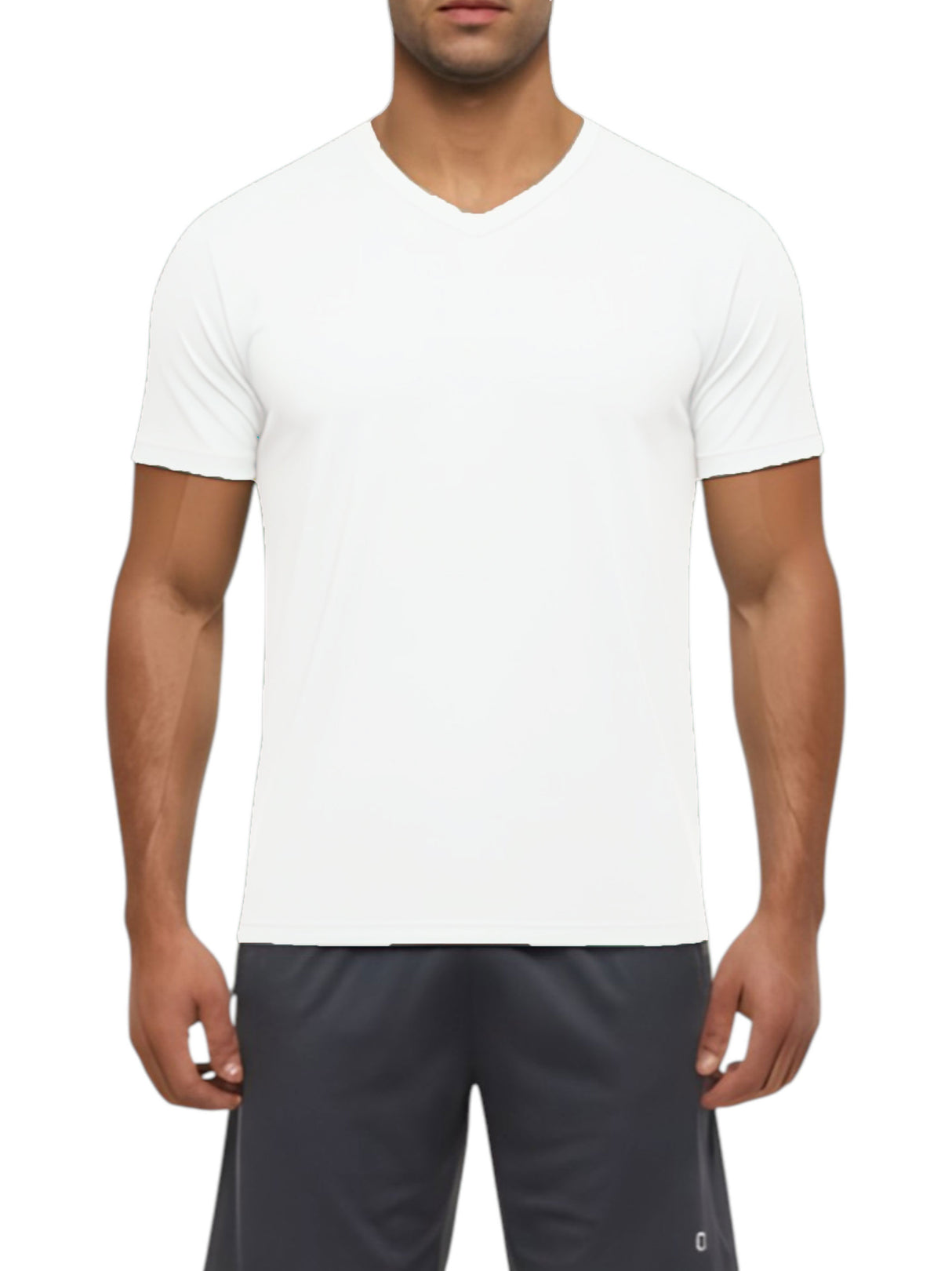 Image for Men's Plain Top,White