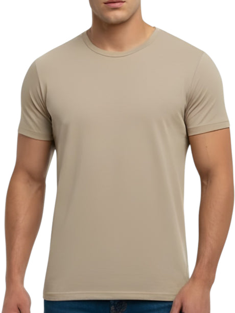 Image for Men's Plain Top,Dusty Olive