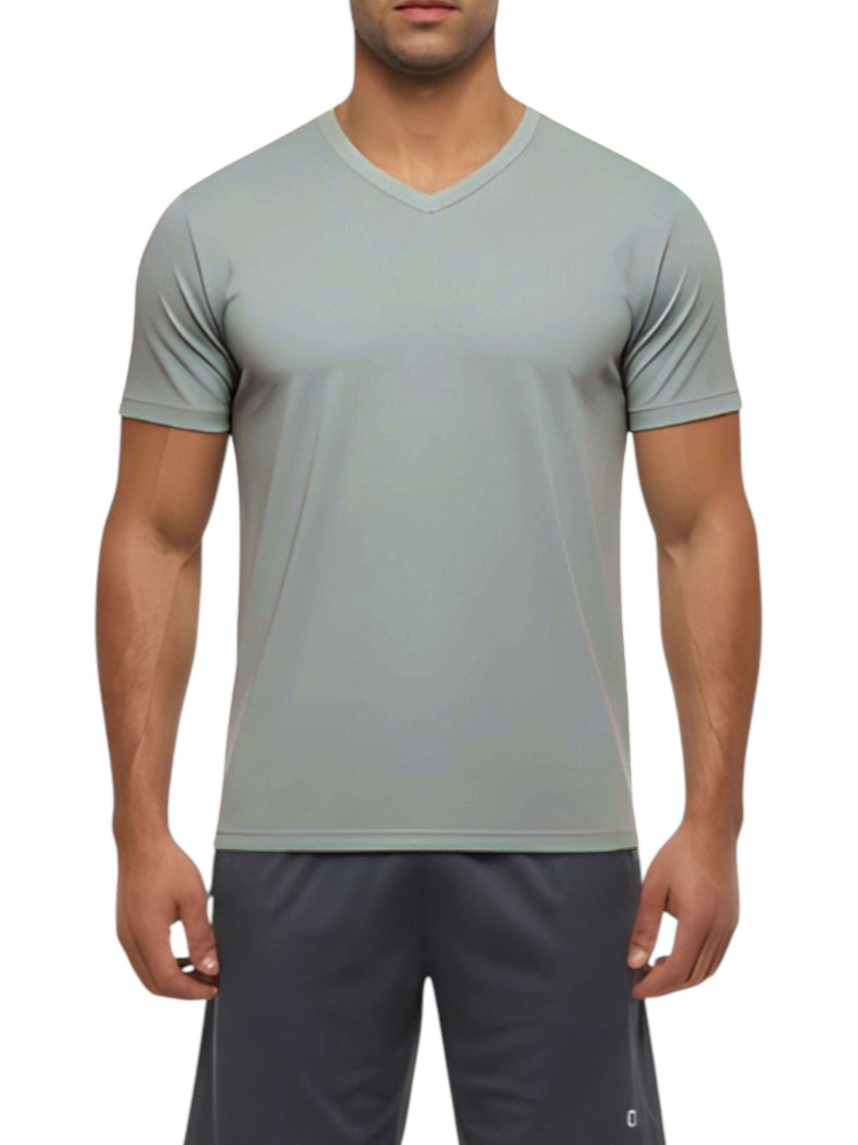 Image for Men's Textured Top,Light Grey