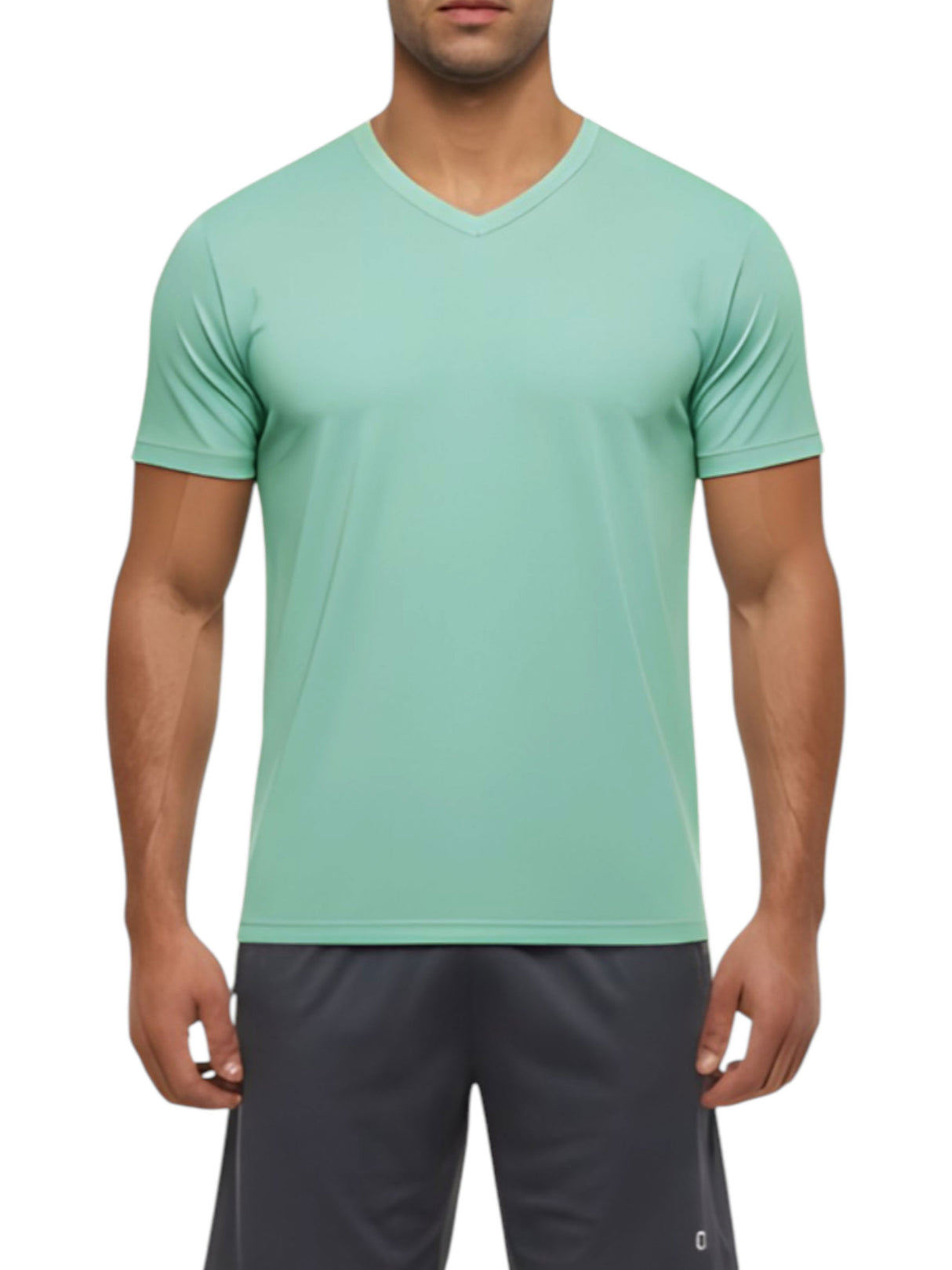 Image for Men's Textured Top,Light Green