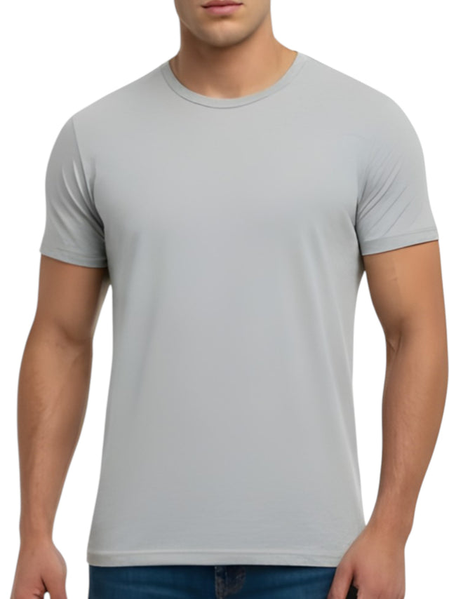 Image for Men's Heather Top,Light Grey