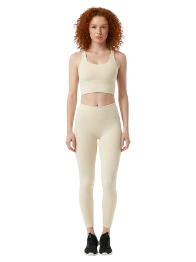 Image for Women's Plain Sport Bra,Cream Yellow