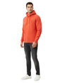Image for Men's Plain Solid Hoodie,Red