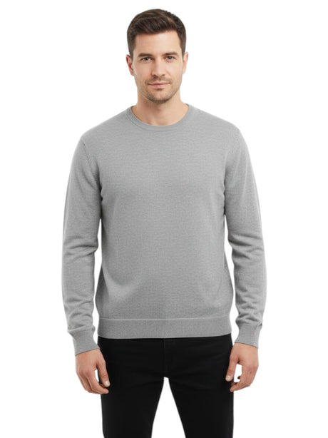 Image for Men's Plain Solid Top,Grey