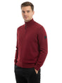 Image for Men's Knitted Sweaters,Burgundy