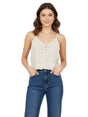 Image for Women's Open Knitted Top,Light Beige