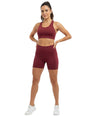 Image for Women's Plain Sport Short,Burgundy