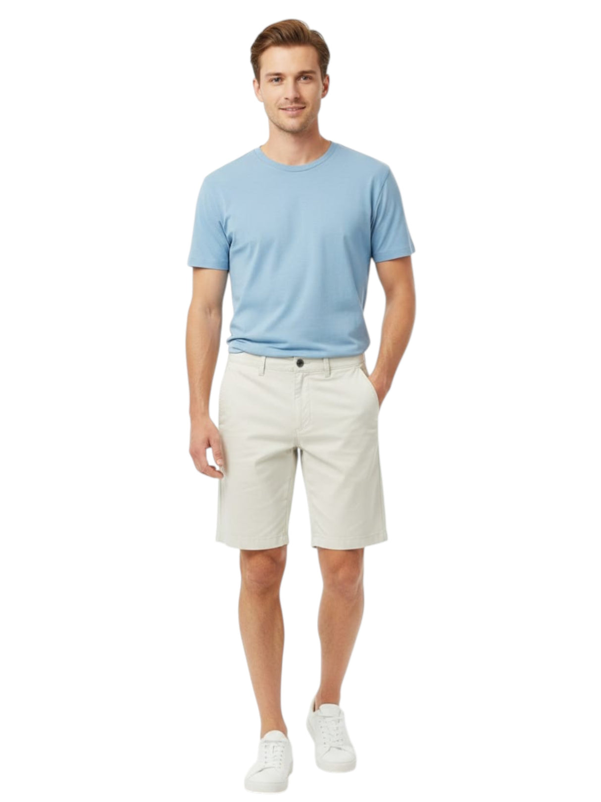 Image for Men's Plain Short,Off White