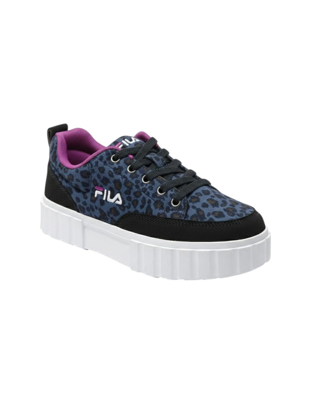 Image for Women's Printed High Shoes,Navy
