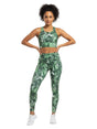 Image for Women's Printed Sport Bra,Green