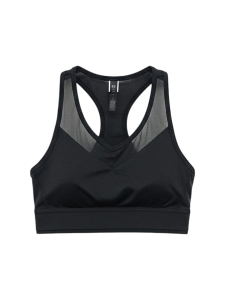 Image for Women's Mesh Plain Sport Bra,Black