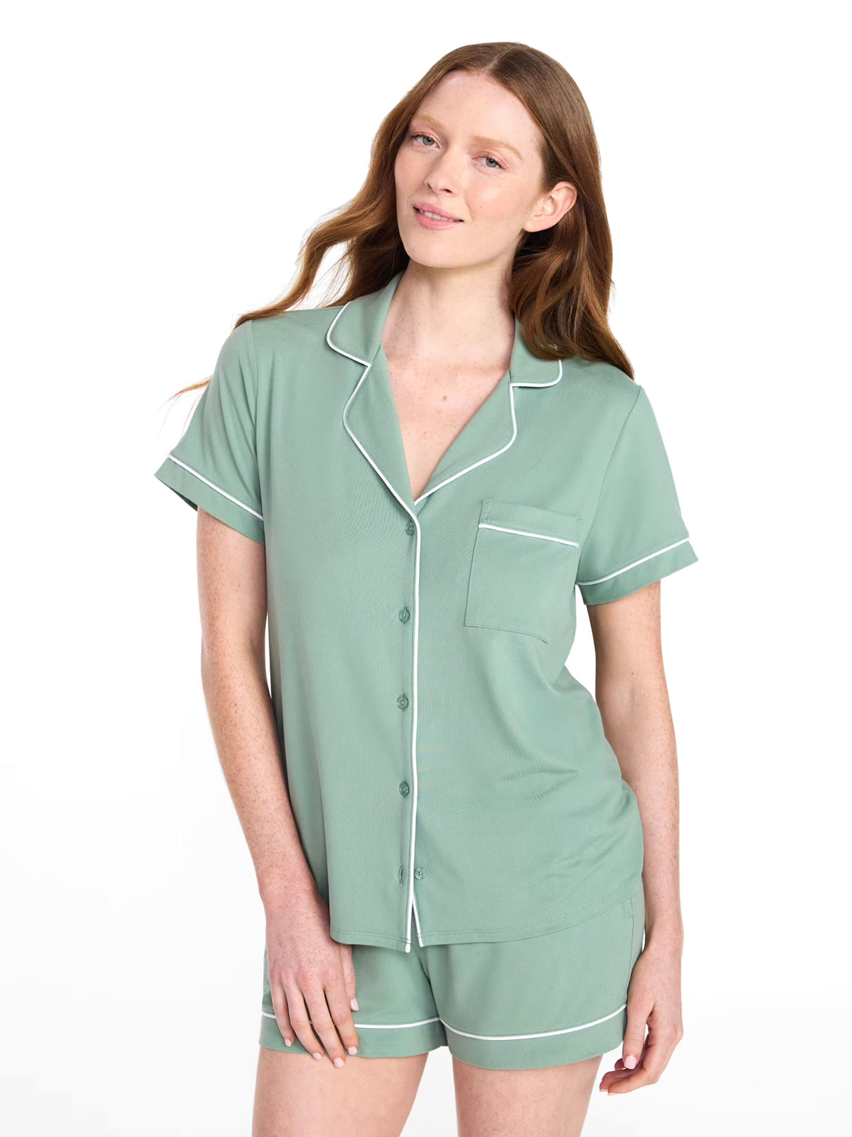 Image for Women's Plain Sleepwear Chemise,Mint